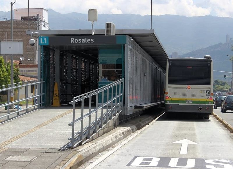Estacion Rosales Metro de Medellín