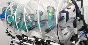 UNAL entrega las primeras 12 cámaras para aislar pacientes con COVID-19